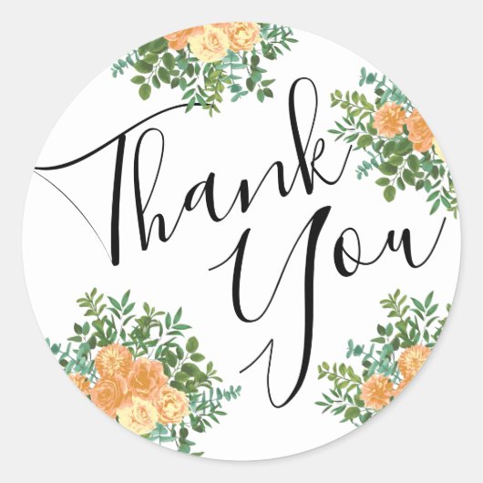  Roos Ronde Sticker (Voorkant)