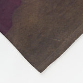 Roos roos bloom abstract romantisch fleece deken (Hoek)