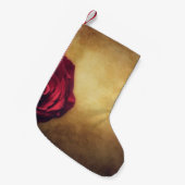 Roos roos bloom abstract romantisch kleine kerstsok (Voorkant (Hangend))