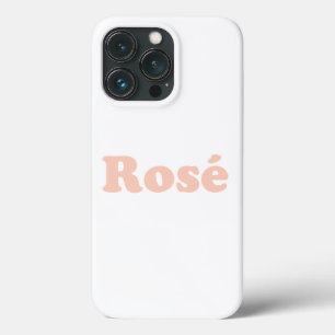 "Roos" Roos lichtroze letters Case-Mate iPhone Case