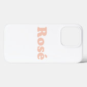 "Roos" Roos lichtroze letters Case-Mate iPhone Case (Achterkant (horizontaal))