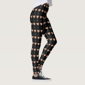 Roos Rosé Wine Glass Patterated Leggings (Rechts)