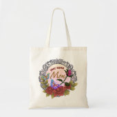 Roos Rosebud moeder op maat Tote Bag (Voorkant)