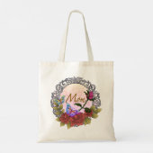Roos Rosebud moeder Tote Bag (Achterkant)
