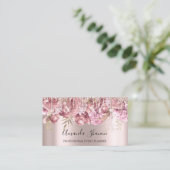 Roos Royal Drids Rozen Logo Event Planner Visitekaartje (Staand voorkant)