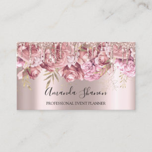 Roos Royal Drids Rozen Logo Event Planner Visitekaartje
