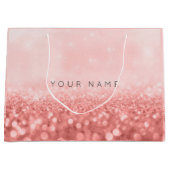 Roos roze 16de bruidbruidbruiddal groot cadeauzakje (Voorkant)