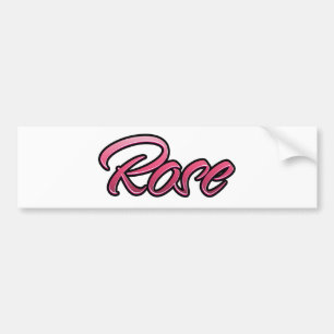 Roos roze Aufkleber Sticker