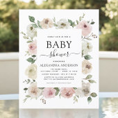 Roos roze Baby shower