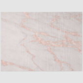 Roos Roze Blush Glitter Marble Modern Tissuepapier (Voorkant)