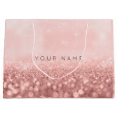 Roos Roze bruidstaartweddenbridal Groot Cadeauzakje (Voorkant)