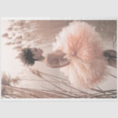 Roos Roze Bruin Ballerina Beauty, Misty Lake Tissuepapier (Voorkant)