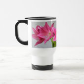 Roos-roze Crinum Lily No-Spill Travel Mug Reisbeker (Links)