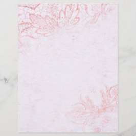 Roos Roze en Folie-effectpapier