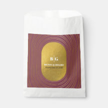 Roos roze en gouden moderne, minimalistische wapen