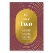 Roos roze en gouden moderne, minimalistische wapen kaart (Achterkant)