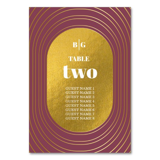 Roos roze en gouden moderne, minimalistische wapen kaart (Voorkant)