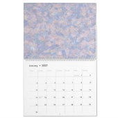 Roos Roze en Lichtblauw Kalender (Jan 2027)