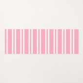 Roos Roze en Witte strips Yogamat (Voorkant (horizontaal))
