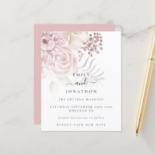 Roos roze flora budgettaire mosterd sparen datum