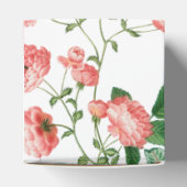  Roos Roze Floral Botanische bruiloft Bedankdoosjes (Bovenkant)