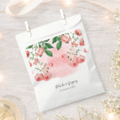  Roos Roze Floral Botanische bruiloft Bedankzakje (Geknipt)