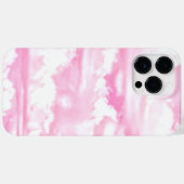 Roos roze, gekleurd Case-Mate iPhone case (Achterkant (horizontaal))