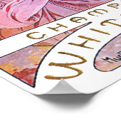  Roos Roze godin Poster (Hoek)