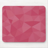 Roos roze licht geometrisch maaspatroon muismat (Voorkant)