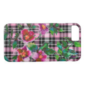  Roos - roze lichtgele Case-Mate iPhone Case (Achterkant (Horizontaal))