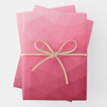 Roos roze lichtgradiënt Geometrische maanpatroon