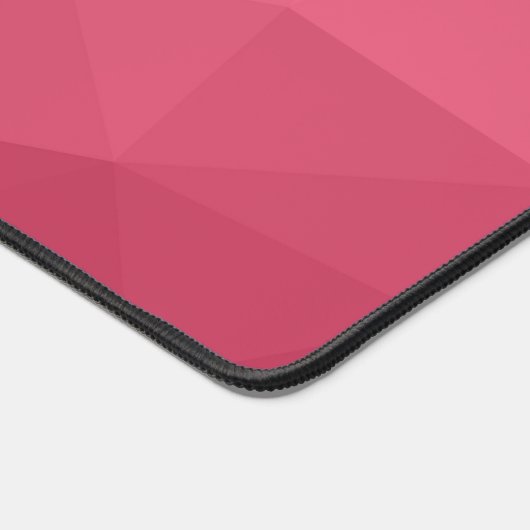 Roos roze magenta Geometric Mesh Pattern monogram Bureaumat (Hoek)
