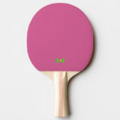 Roos Roze Ping Pong Paddle Tafeltennisbatje (Achterkant)