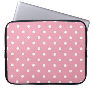 Roos roze pooldop laptophoes laptop sleeve