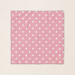 Roos roze pooldots sjaal<br><div class="desc">Een prachtige roze schaduw met slechts een hint van rooskleurige kleur die het aan donker maakt voor helderdere, lichtere namen. Sommige producten bevatten ook overeenkomende roos- en witte poka-punten. Ze zijn een leeg canvas dat klaar is voor jouw tekst of afbeelding.</div>