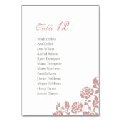  Roos Roze rooster Kaart (Voorkant)