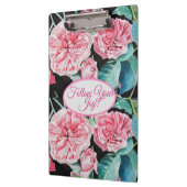 Roos roze rozen bloemen Volg je vreugdepatroon Klembord (Links)