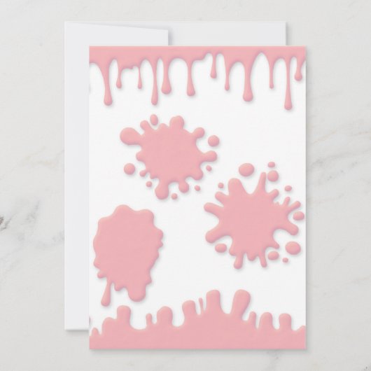 Roos roze slippartij (Achterkant)