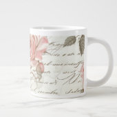 Roos Roze Theekop Grote Koffiekop (Rechts)