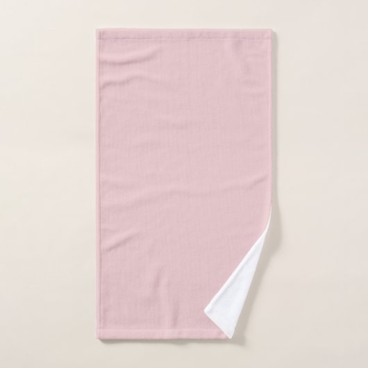 Roos Roze vaste kleur Bad Handdoek (Handdoek)