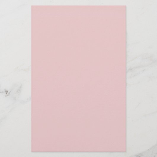 Roos Roze vaste kleur Briefpapier (Voorkant)
