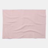 Roos Roze vaste kleur Theedoek (Horizontaal)