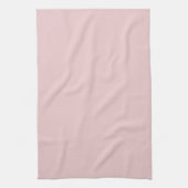 Roos Roze vaste kleur Theedoek (Verticaal)