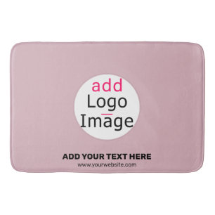  Roos Roze voor zakelijke grafische aanbieding Badmat