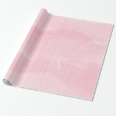 Roos Roze Waterverf  Verpakkingspapier Cadeaupapier (Uitgerold)