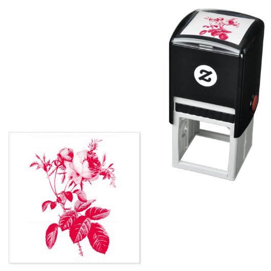  ROOS RUBBER STAMP  ZELFINKTENDE STEMPEL (In situ)