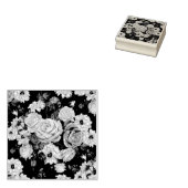 roos rubberstempel (Gestempeld)