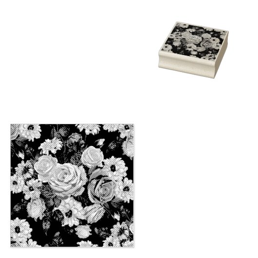 roos rubberstempel (Gestempeld)