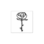 Roos Rubberstempel (Afrduk)