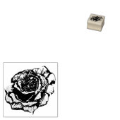 Roos Rubberstempel (Gestempeld)